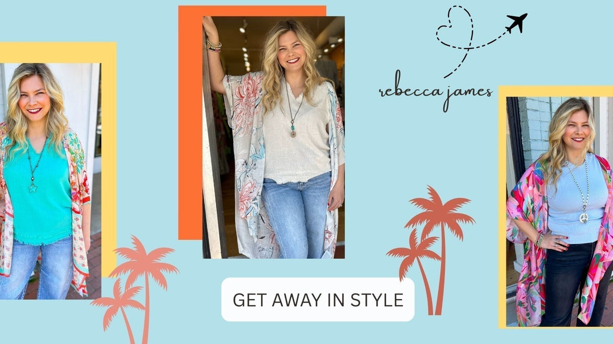 🌿 How to Build a Spring Capsule Wardrobe with Kimonos & Light Layers - Rebecca James Clothing