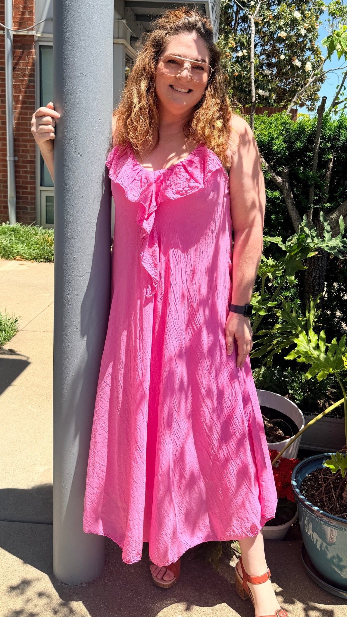 Beachside Strappy Ruffle Sundress - Rebecca James Clothing