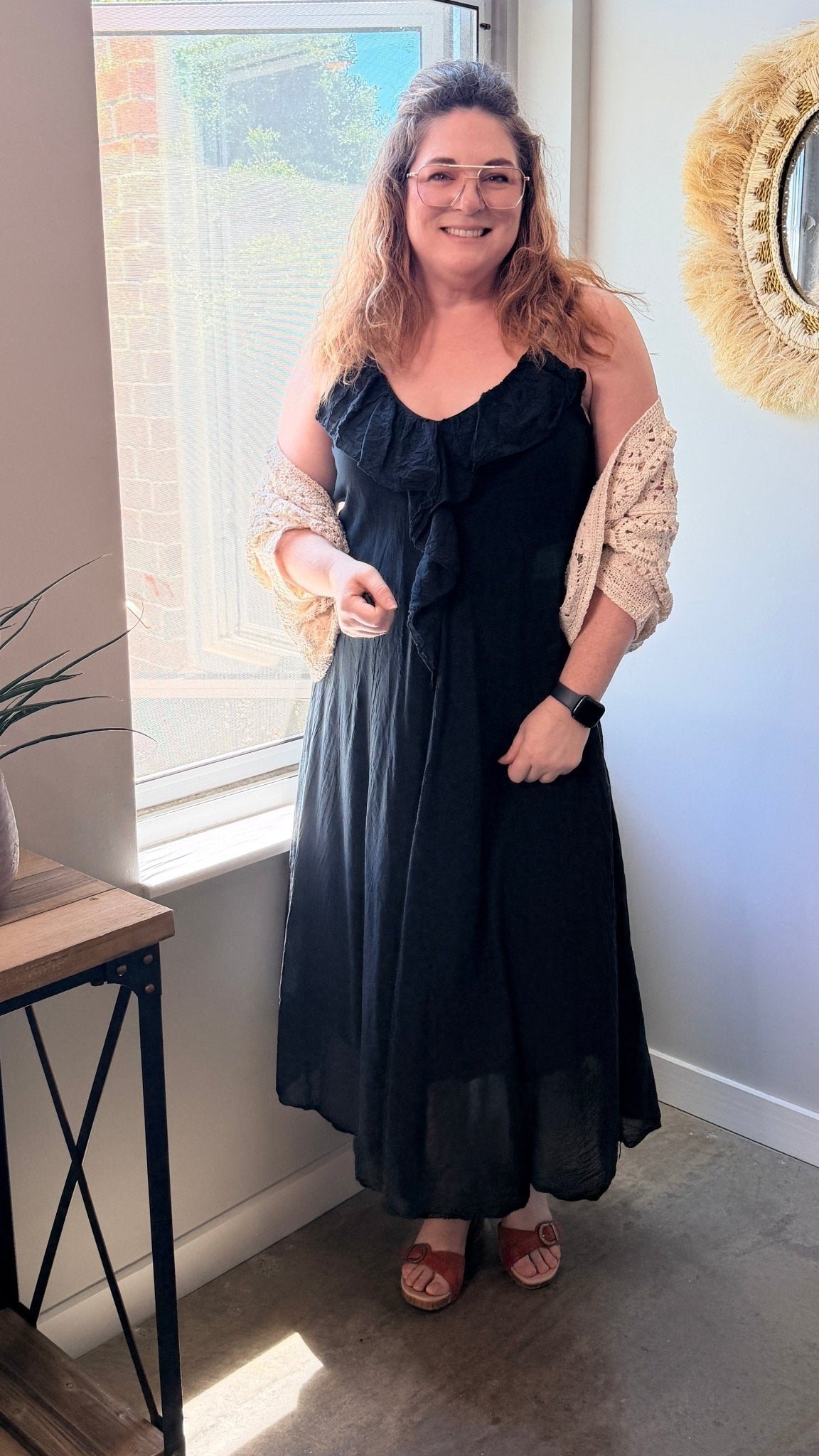 Beachside Strappy Ruffle Sundress - Rebecca James Clothing