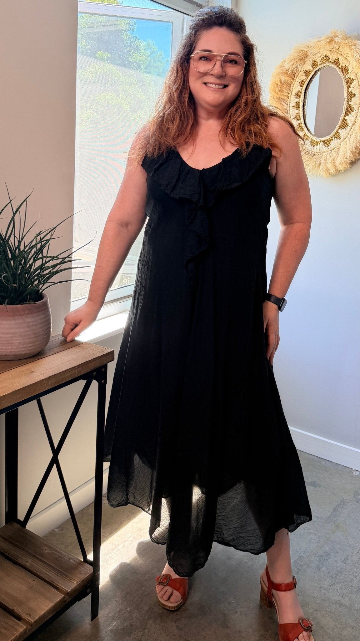 Beachside Strappy Ruffle Sundress - Rebecca James Clothing