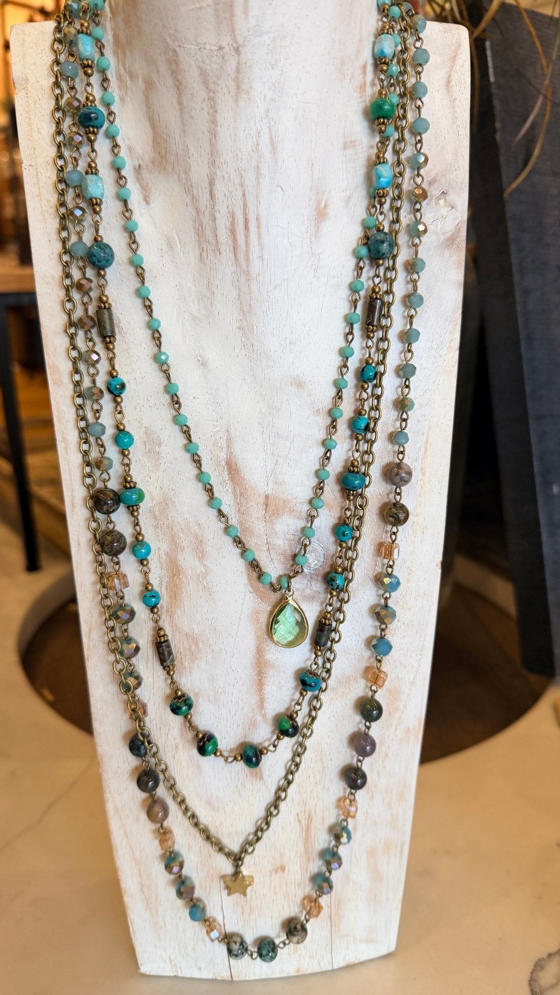 Coastal Dreamer Layering Necklace - Rebecca James Clothing