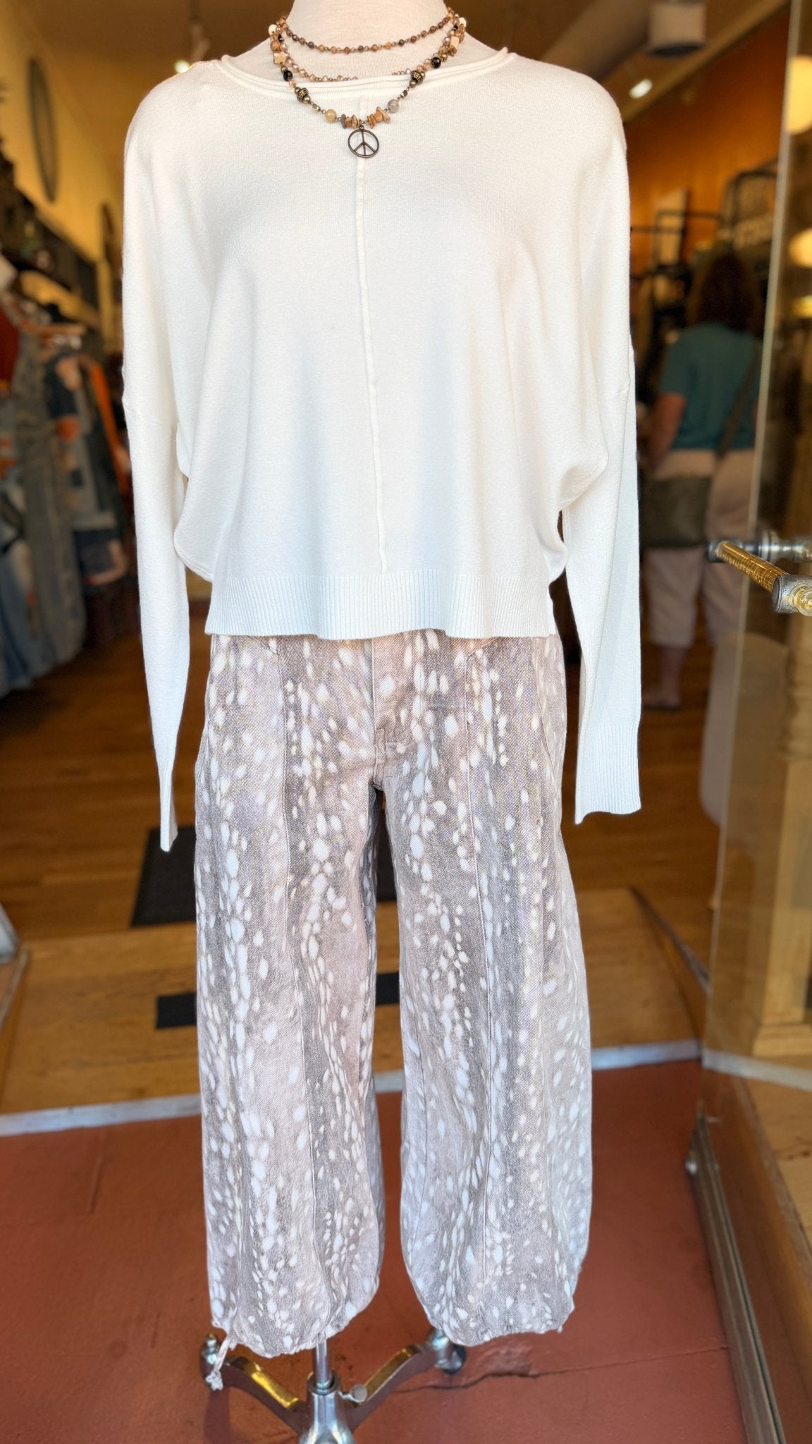 Fawn Over You Wide Leg Pants - Rebecca James Clothing