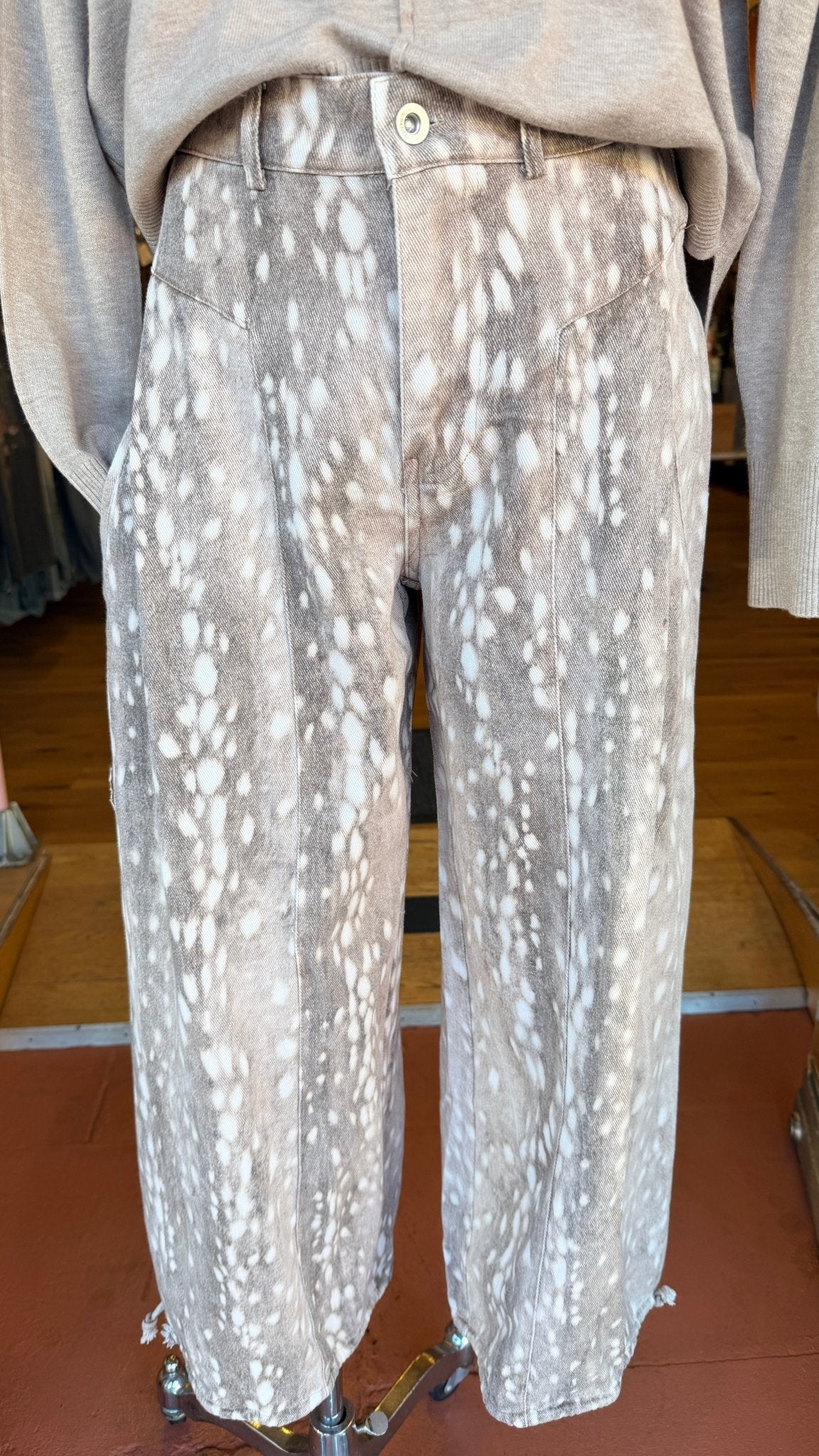 Fawn Over You Wide Leg Pants - Rebecca James Clothing