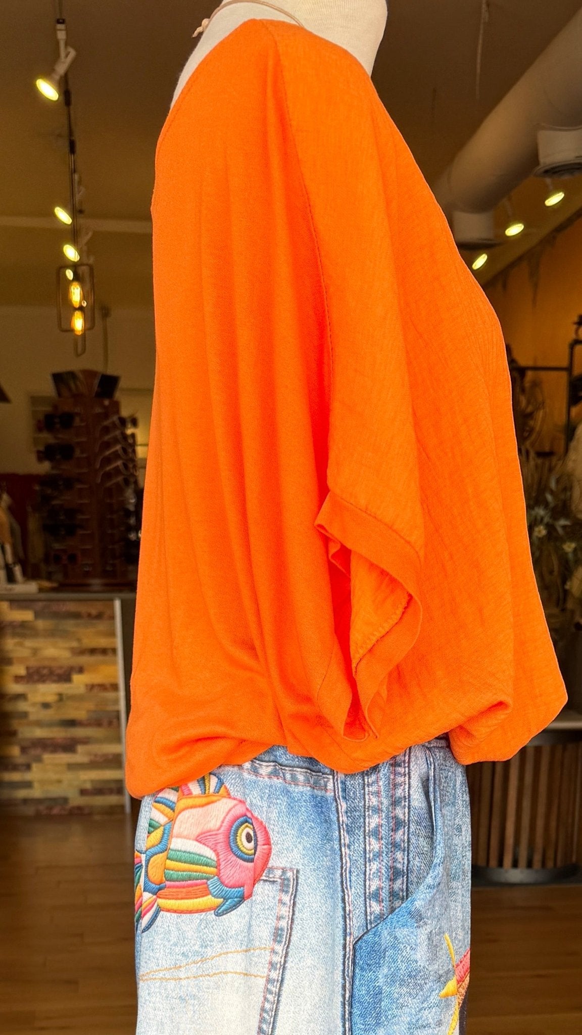 Siren's Dream: Under The Sea Artistic Wide - Leg Pants - Rebecca James Clothing