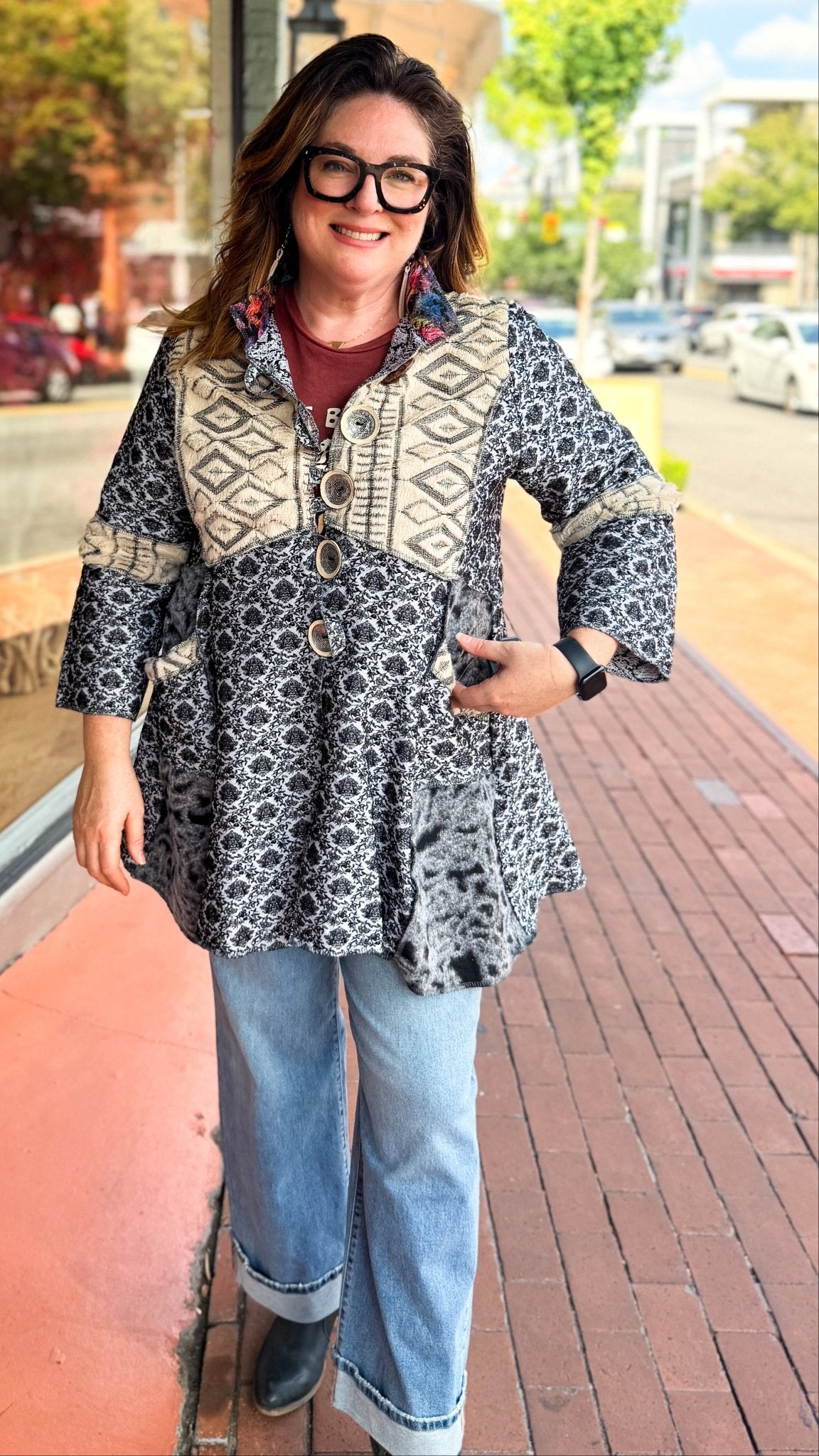 Snow Queen Storyteller Coat by Hand Jive - Rebecca James Clothing