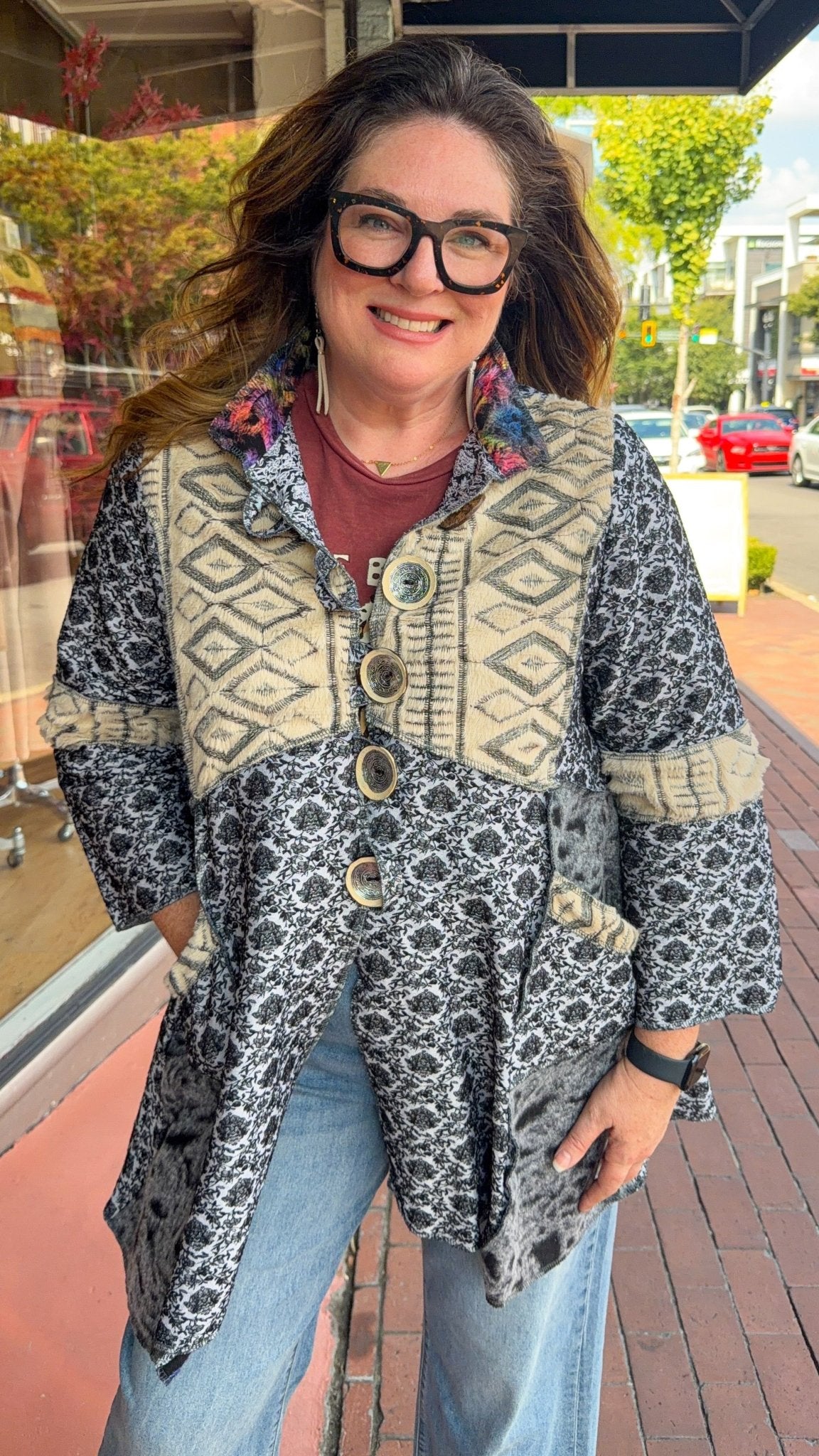 Snow Queen Storyteller Coat by Hand Jive - Rebecca James Clothing