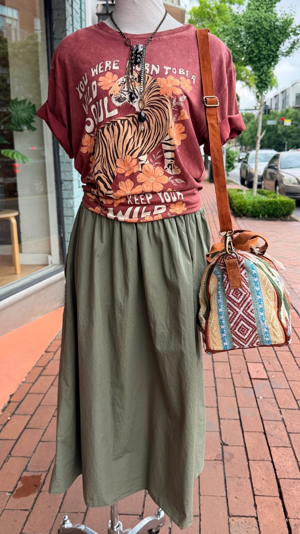 Wild Soul Boho Graphic Tee - Rebecca James Clothing