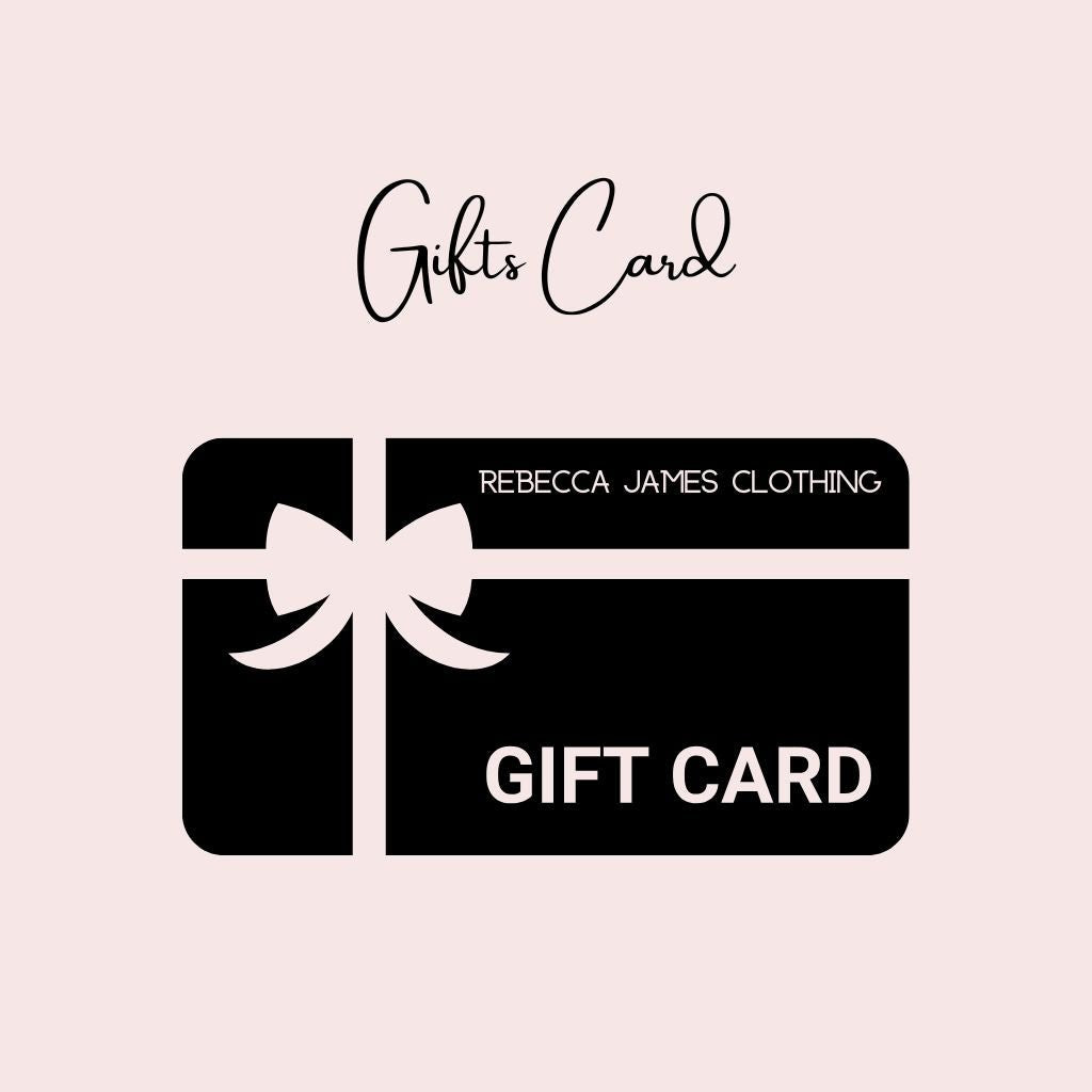 Gift Card - Rebecca James Clothing 