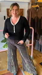 Corduroy Boho Wide Leg pants 