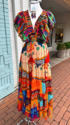 A Night in Tunisia Colorful Maxi Dress - Rebecca James Clothing