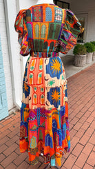 A Night in Tunisia Colorful Maxi Dress - Rebecca James Clothing
