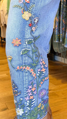 Barbie X Flower Fields Driftwood Denim - Rebecca James Clothing