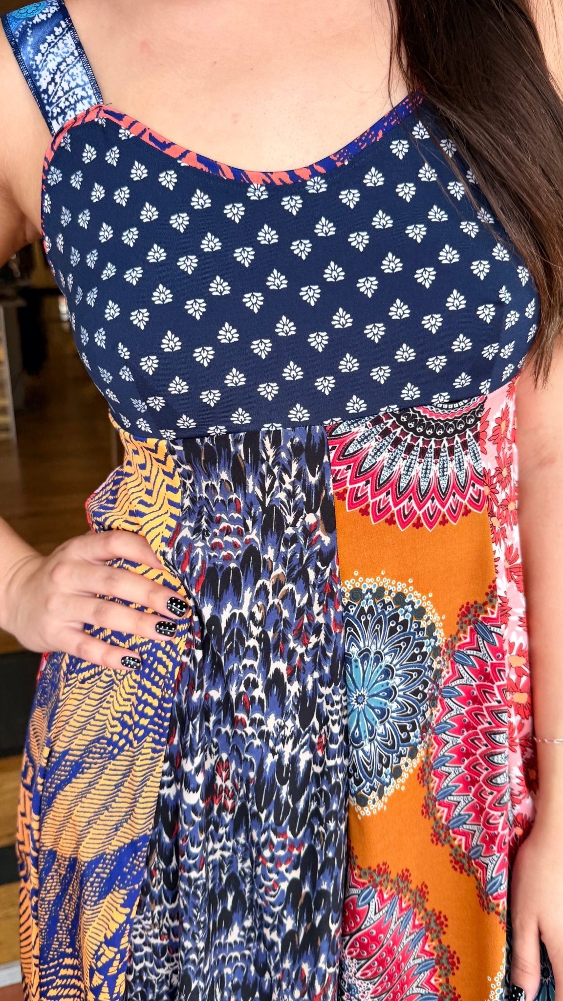 Beach Day Hippie Dress by Hand Jive - Rebecca James Clothing