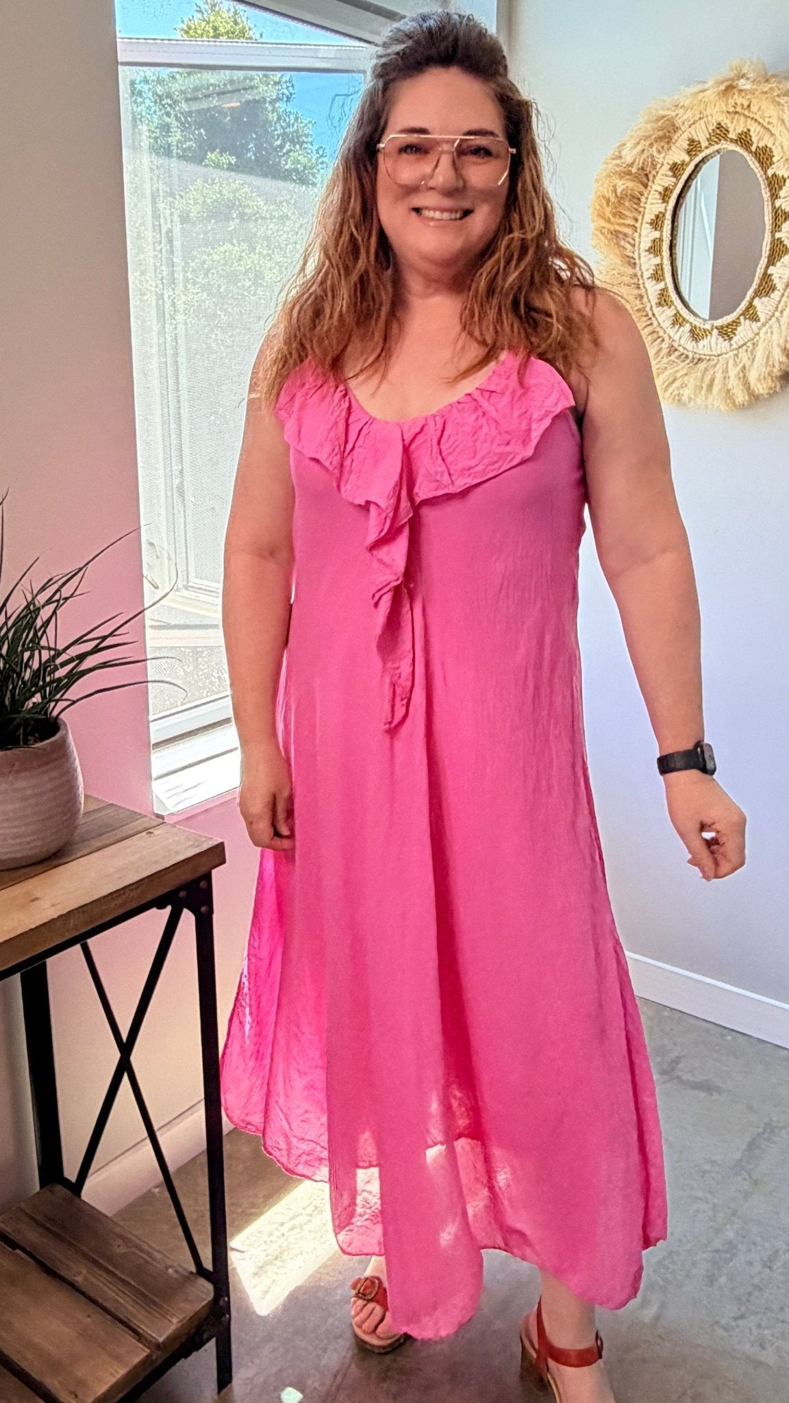 Beachside Strappy Ruffle Sundress - Rebecca James Clothing