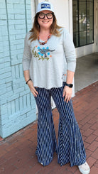 Bird Song Hand Painted Top by Hand Jive Clothing - Rebecca James Clothing