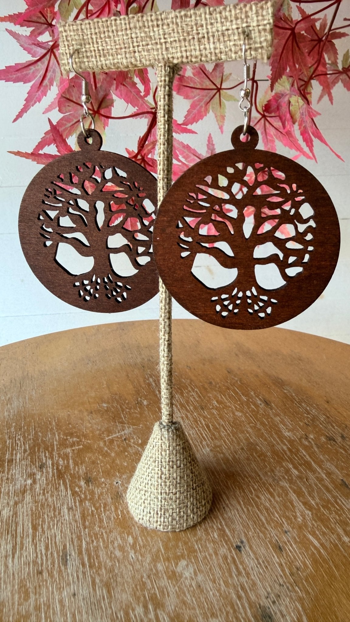 Bohemian Lightweight Wooden Earrings - Rebecca James Clothing