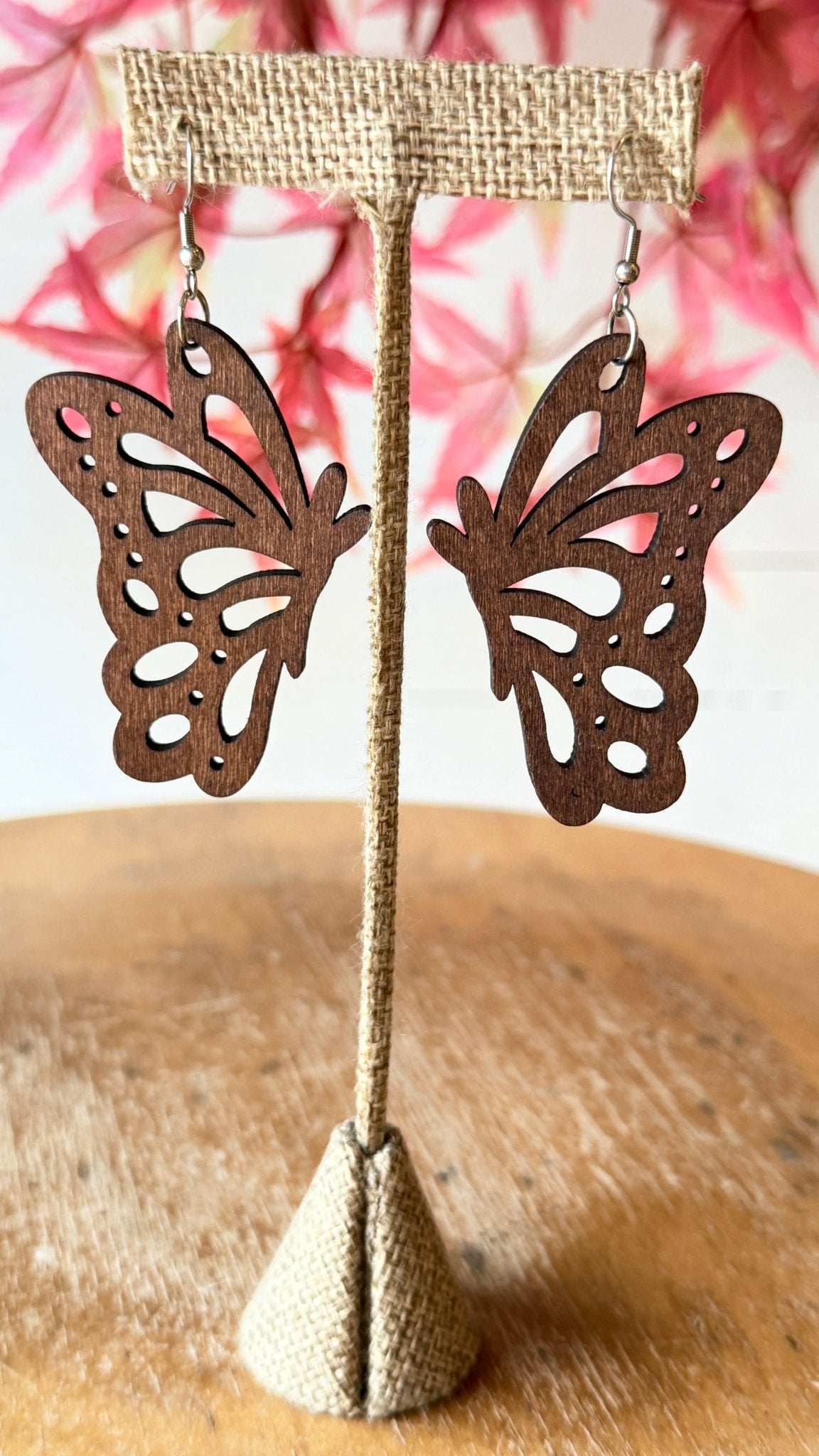 Bohemian Lightweight Wooden Earrings - Rebecca James Clothing