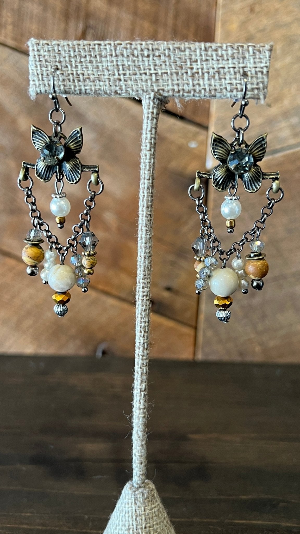 Butterfly Dream Chandelier Earrings - Rebecca James Clothing