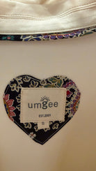 Classic Collared V - Neck Pullover in Cream - Rebecca James Clothing