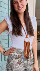 Cotton Ribbed Eyelet Tank Top - Rebecca James Clothing