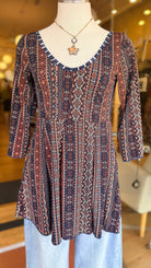 Dancing Queen Fall Print Top by Hand Jive Clothing - Rebecca James Clothing