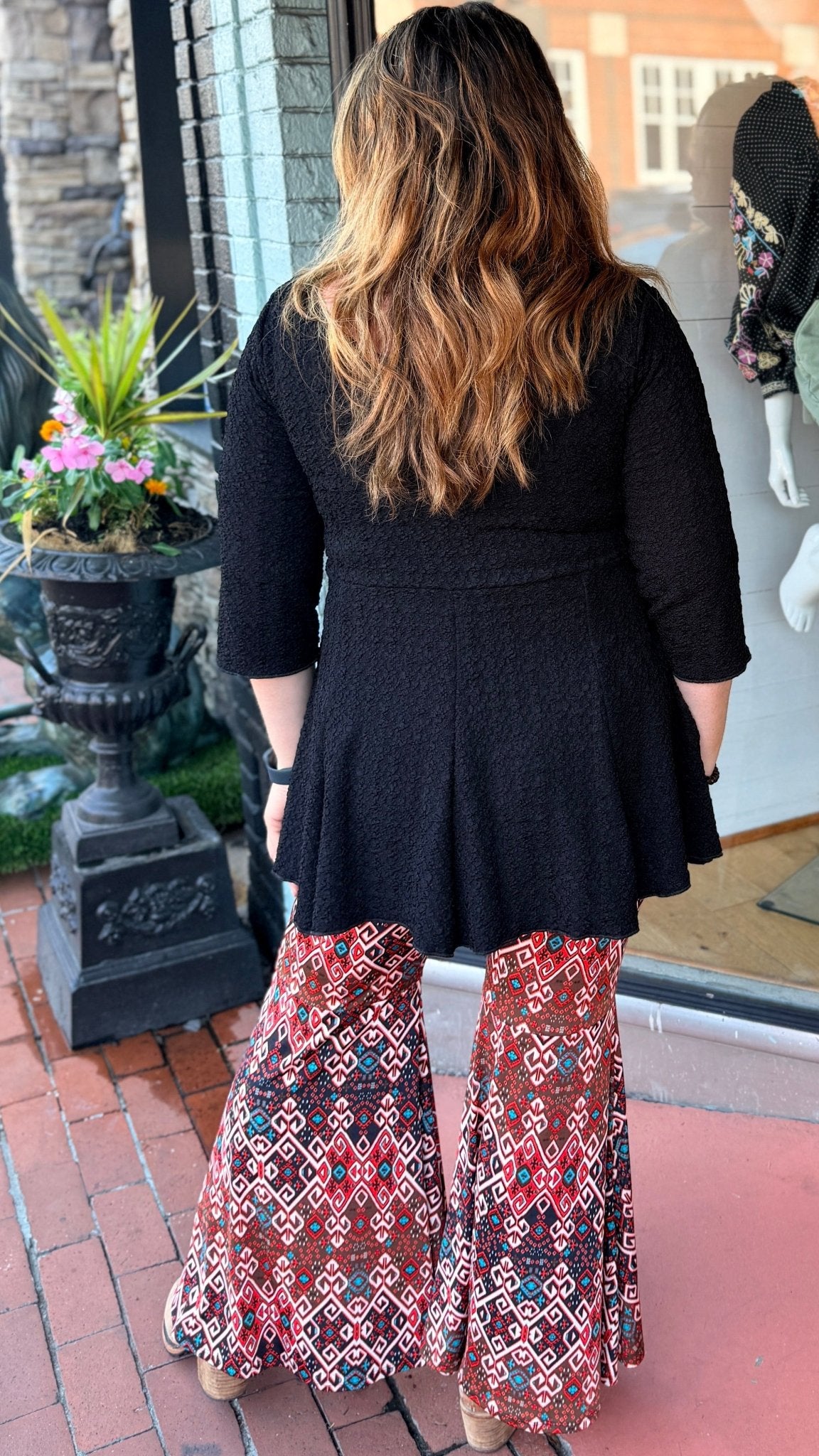 Dancing Queen Raven Top by Hand Jive Clothing - Rebecca James Clothing