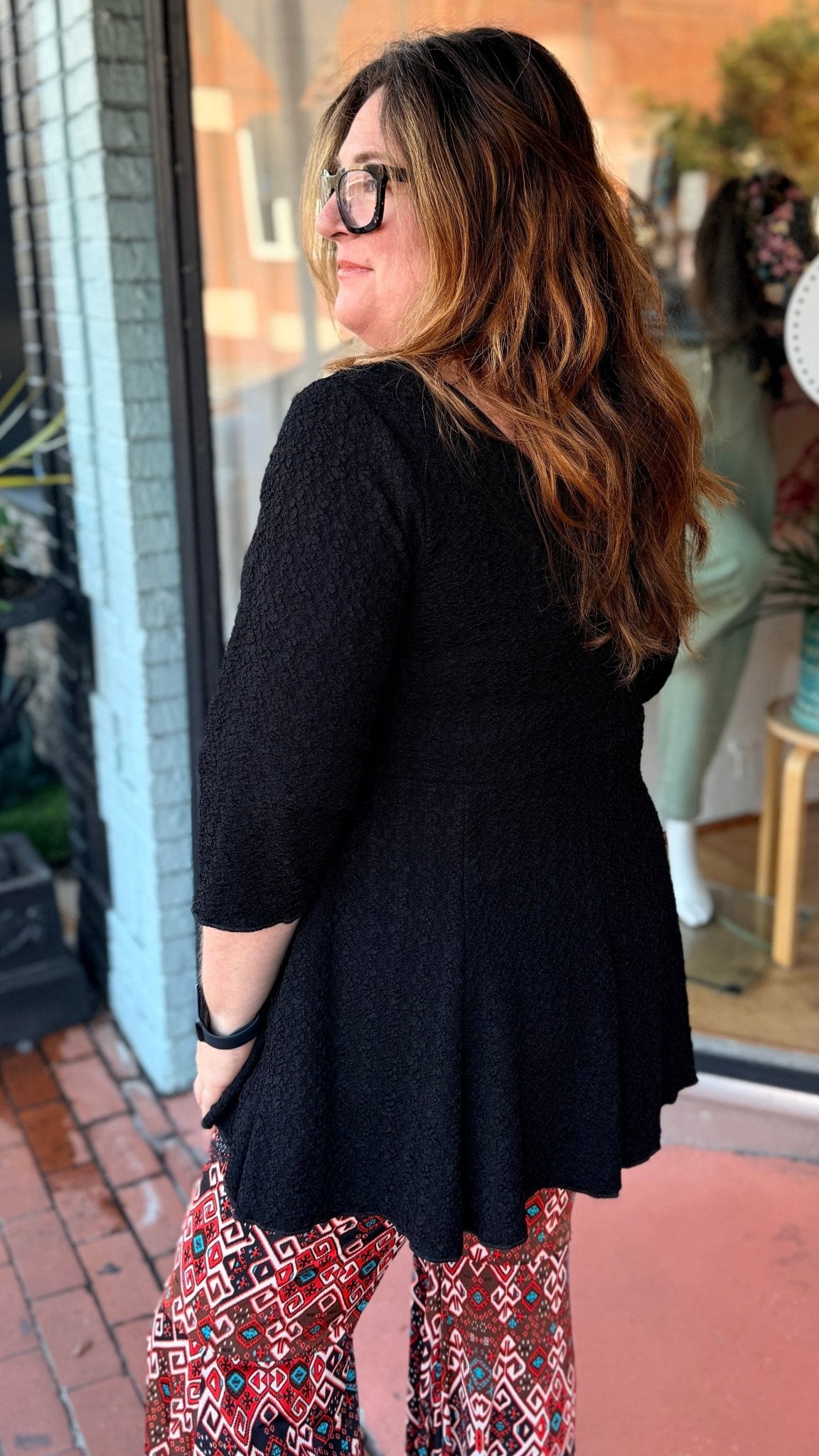 Dancing Queen Raven Top by Hand Jive Clothing - Rebecca James Clothing
