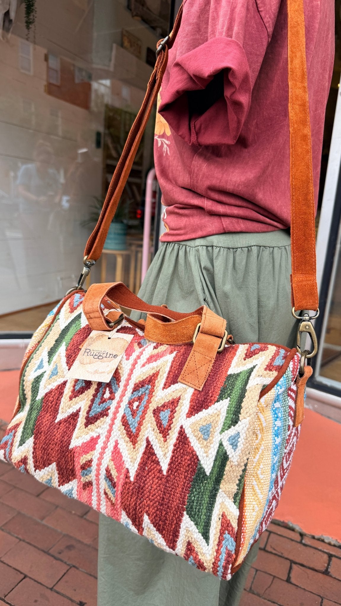 Dream of the Jungle Canvas Handbag - Rebecca James Clothing