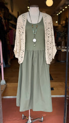 Everyday Cotton Knit Tank Dress - Rebecca James Clothing