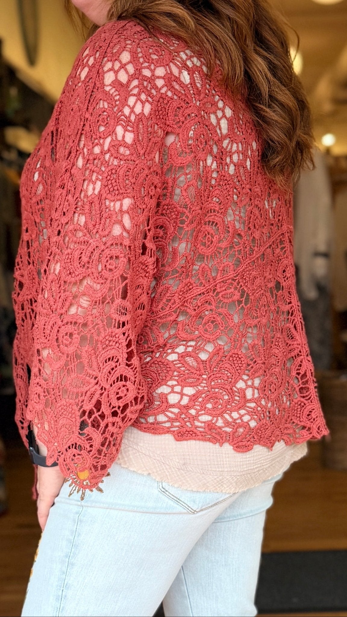 Fab Farrah - Desert Hallucination Driftwood Denim - Rebecca James Clothing