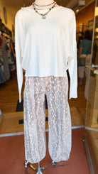 Fawn Over You Wide Leg Pants - Rebecca James Clothing