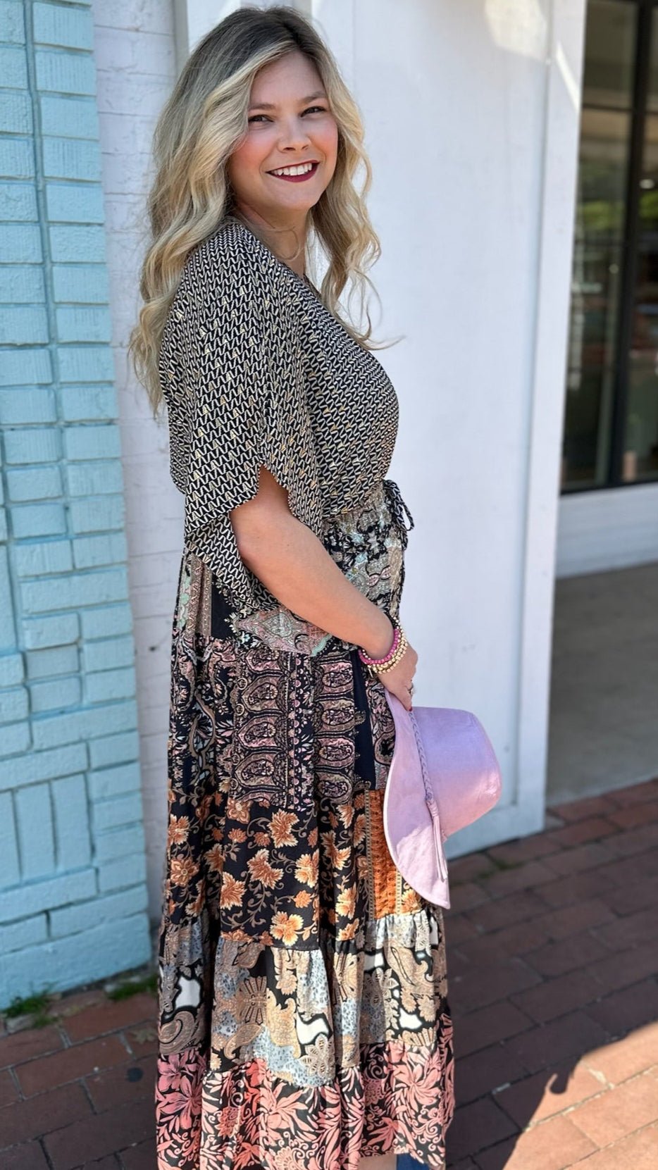 Floppy Brim Suede Hat - Rebecca James Clothing