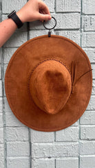Floppy Brim Suede Hat - Rebecca James Clothing