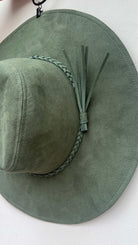 Floppy Brim Suede Hat - Rebecca James Clothing