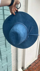 Floppy Brim Suede Hat - Rebecca James Clothing