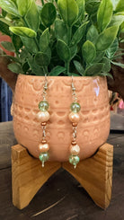 Forest Faire Pearl & Bead Earrings by RJC - Rebecca James Clothing