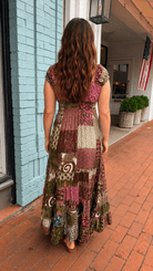 Forest Faire Silky Maxi Dress - Rebecca James Clothing