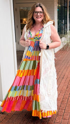 Free Spirit Ivory Textured Cotton Duster - Rebecca James Clothing