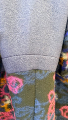 Fur Cuff Rainbow Storyteller Coat by Hand Jive - Rebecca James Clothing