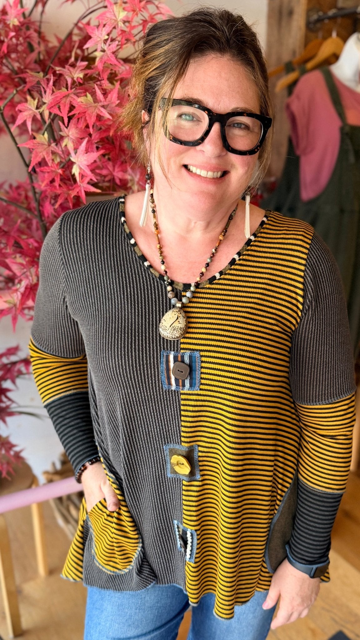 Golden Days Poppy Tunic by Hand Jive Clothing - Rebecca James Clothing