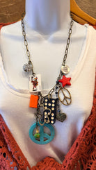 Gypsy Junk One of A Kind Charm Necklace - Rebecca James Clothing