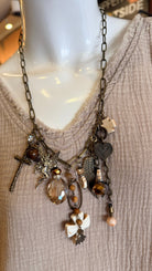 Gypsy Junk One of A Kind Charm Necklace - Rebecca James Clothing