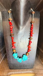 Hidden Path Beaded Necklace by RJC - Rebecca James Clothing