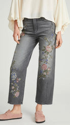 Lucy Barrel Natura Needlepoint by Driftwwod Jeans - Rebecca James Clothing