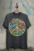 Make Love Not War Graphic Tee - Rebecca James Clothing