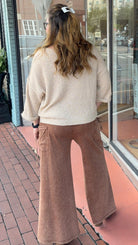 Market Mornings Brown Cotton Boho Pants - Rebecca James Clothing
