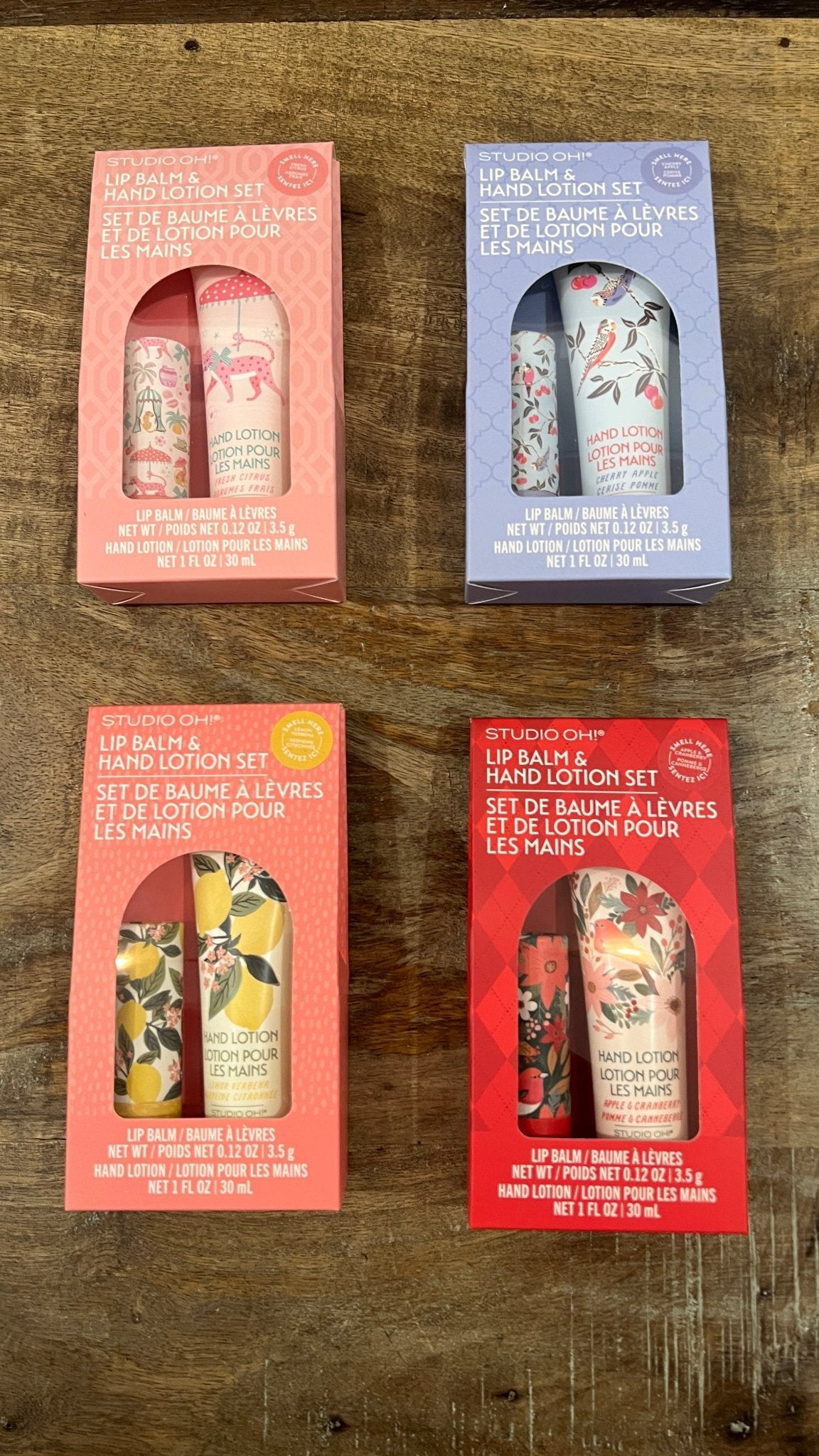 Mini Lotion & Lip Balm Set - Rebecca James Clothing