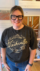 Nashville Wild & Free Graphic Tee - Rebecca James Clothing