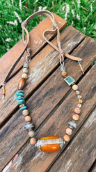 Nature's Path Hand Beaded Necklace by RJC - Rebecca James Clothing