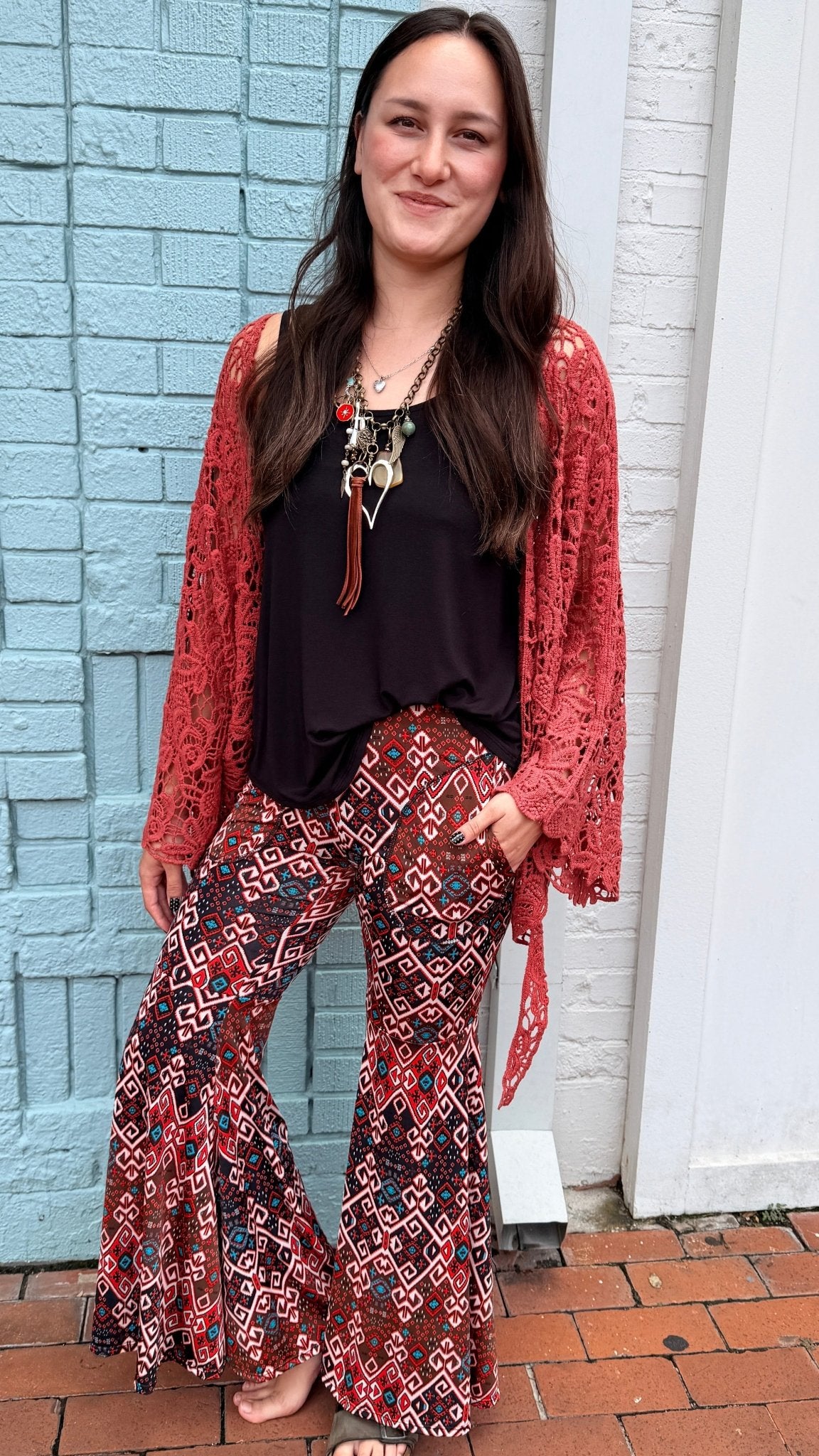 San Marco Comfort Bell Bottoms by Hand Jive - Rebecca James Clothing